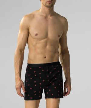 Трусы (2 шт) мужские семейные Atlantic 2GMB-009, черный + бургунди