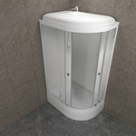 Душевая Кабина Коралл-Лайт 120*80 В Левая