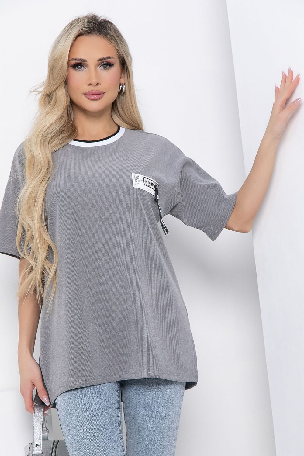 Джемпер "Ника" (серый) Б8339 LT Collection