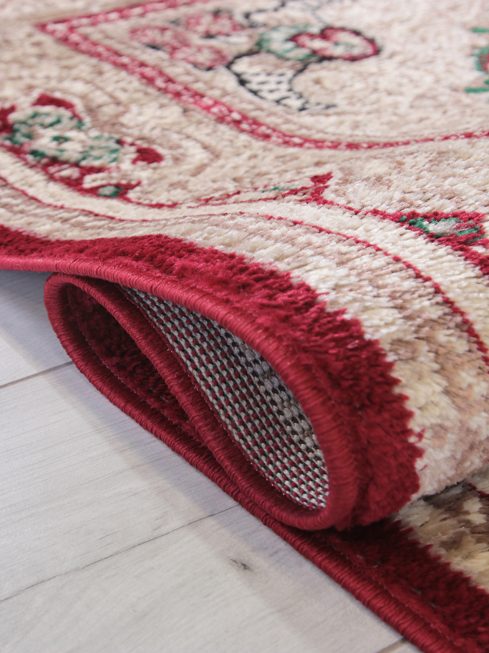 Ковер F672 - RED-CREAM - Прямоугольник - коллекция DARGA размер 150*230 см