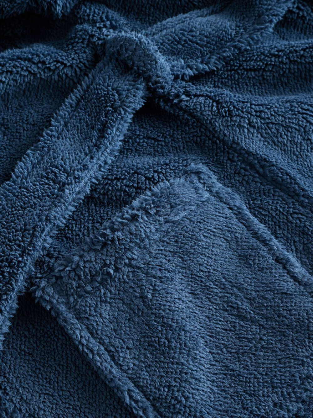 Халат флисовый для мальчика Next E90-762, Темно-синий