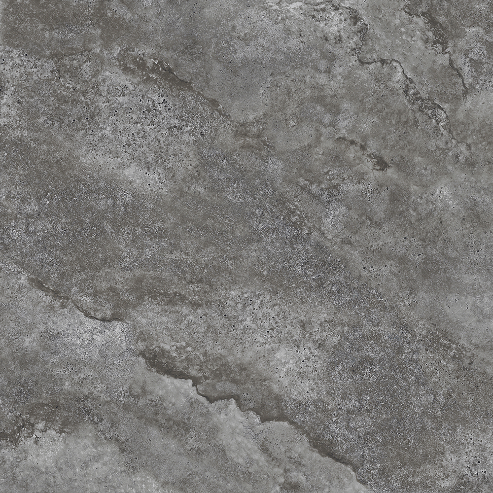 Керамогранит, LB Ceramics, Оттепель, 600x600 мм, Серый, Матовая, Плоская