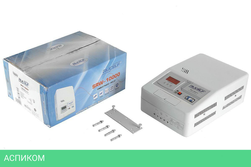 Стабилизатор напряжения Rucelf SRW-10000-D