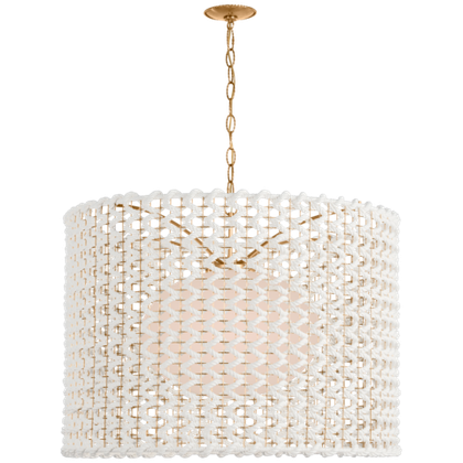 Люстра Visual Comfort Catania 40" Woven Hanging Shade