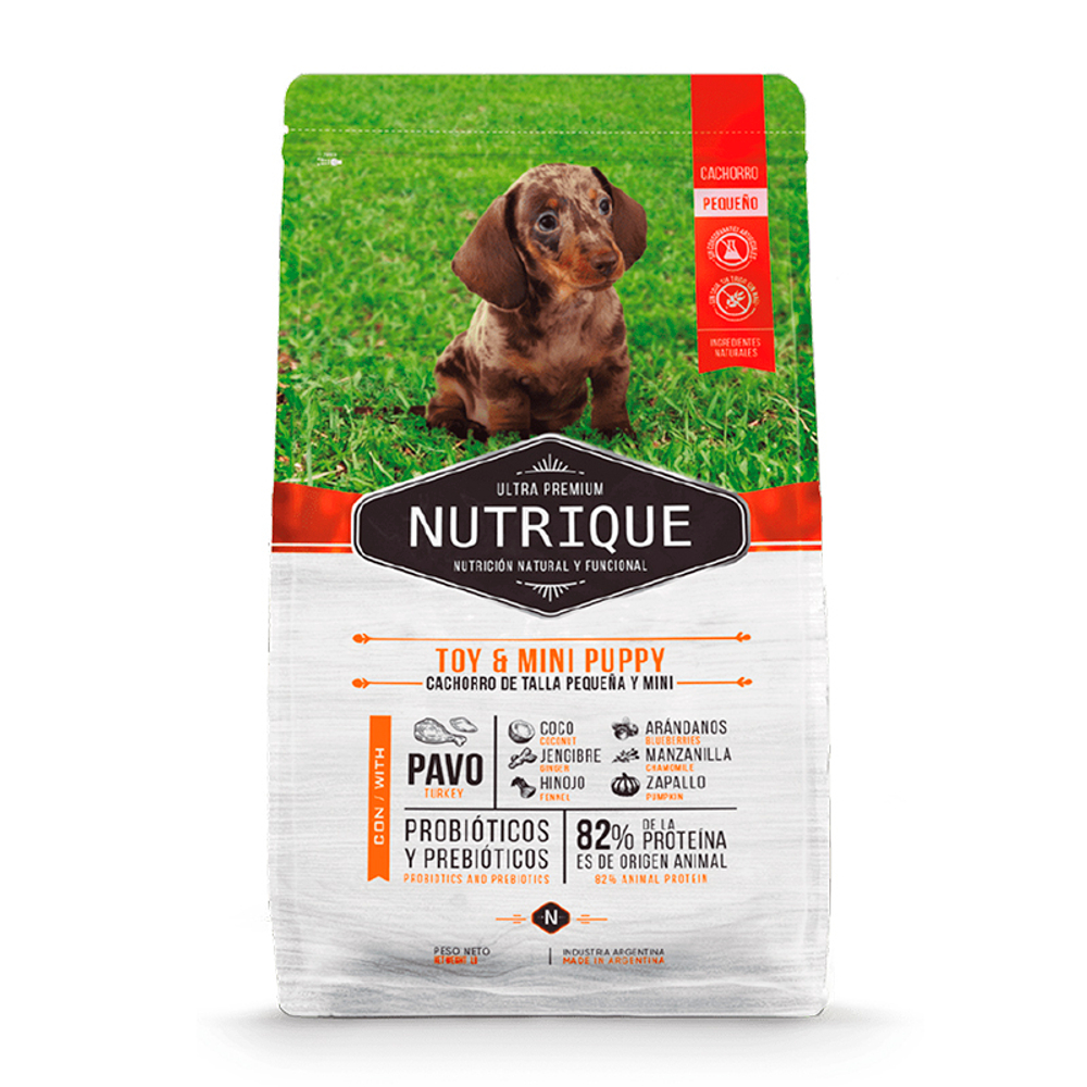 Vitalcan Nutrique Toy & Mini puppy 3 кг ИНДЕЙКА для щенков мелких пород Виталкан