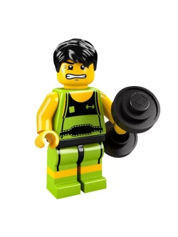 Минифигурки LEGO Minifigures 8684 Серия 2 Тяжелоатлет