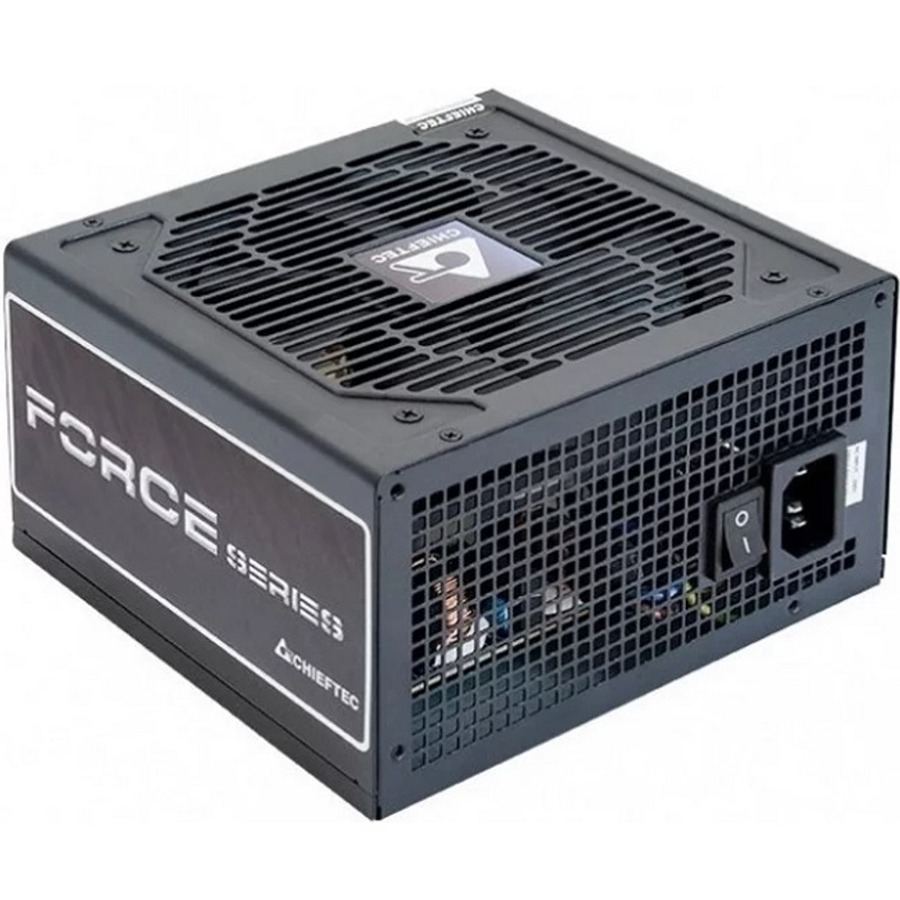 Блок питания Chieftec 550W FORCE, 120 x 120 мм, PFC (CPS-550S)