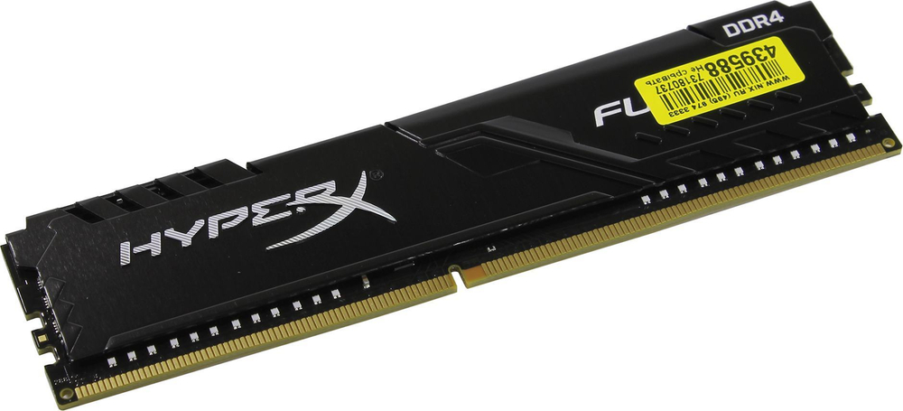Модуль памяти Kingston HyperX Fury DDR4 DIMM 4Gb PC4-25600 CL16