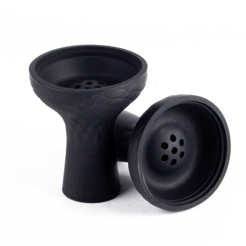 SILICONE HOOKAH BOWL BLACK