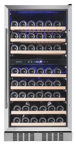 Винный шкаф Temptech Premium WP120DCS нерж.сталь