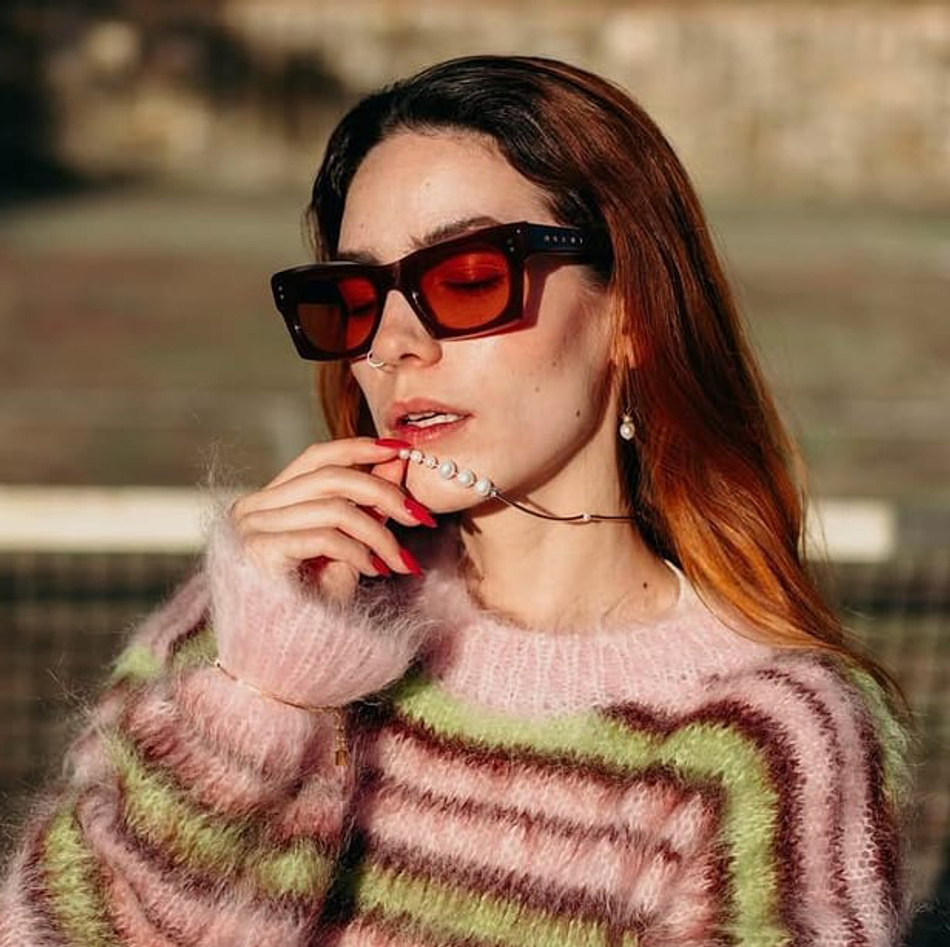 Колье Coeur de Lion Asymmetry White-Gold 1102/10-1416