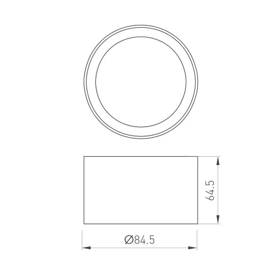 Кольцо антибликовое Arlight LGD-Antiglare-Ring-R85 046757