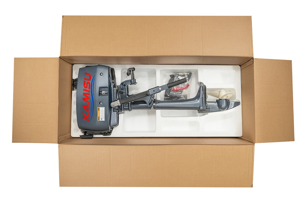 Лодочный мотор KAMISU T 2,6 BMS ПОЛЗУНОК (2-х тактный)