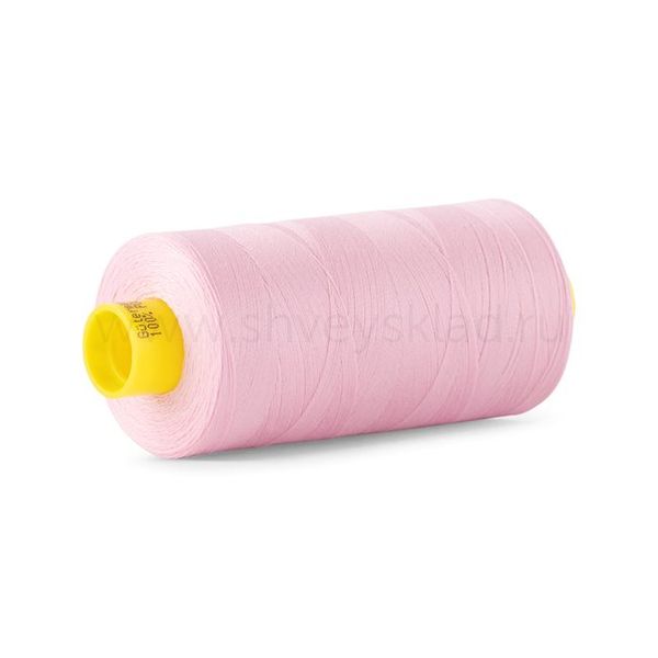 Нитка Gutermann Mara 120 (1000 метров), 1 кат., универсальная | 320 зефирно-розовый