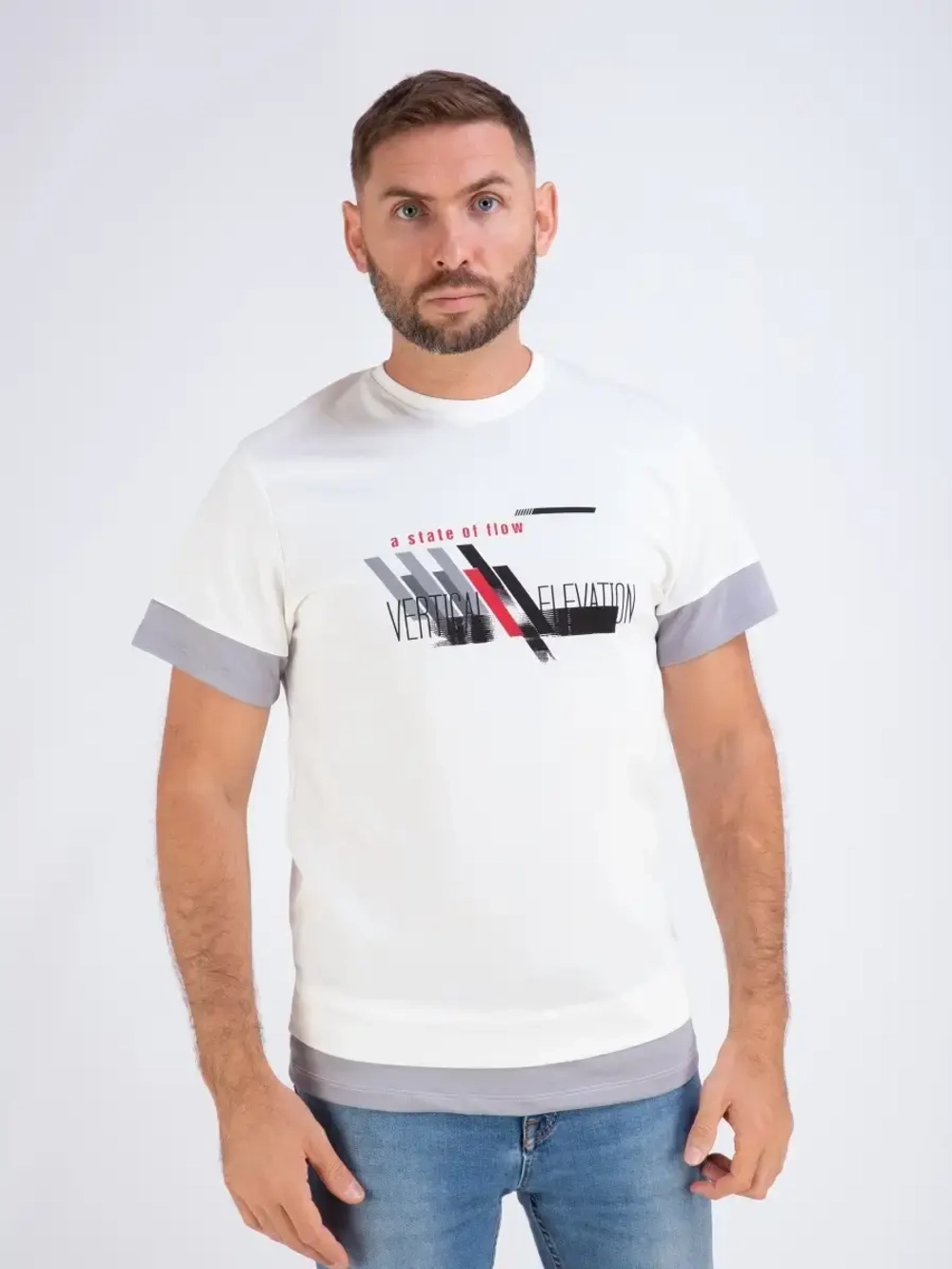 Футболка мужская Турция однотонная