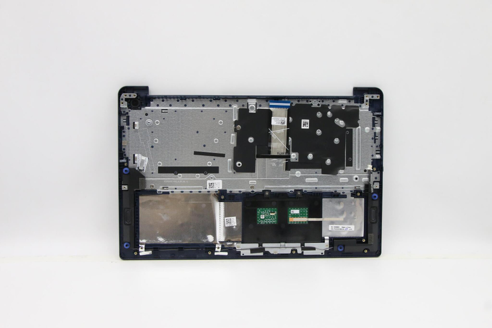 Верхняя панель с клавиатурой (топкейс) для ноутбука Lenovo ideapad 3-15ITL6/IdeaPad 3-15ALC6 раскладка - русская, без подсветки, без фингерпринта, синий (5CB1B69105), оригинал