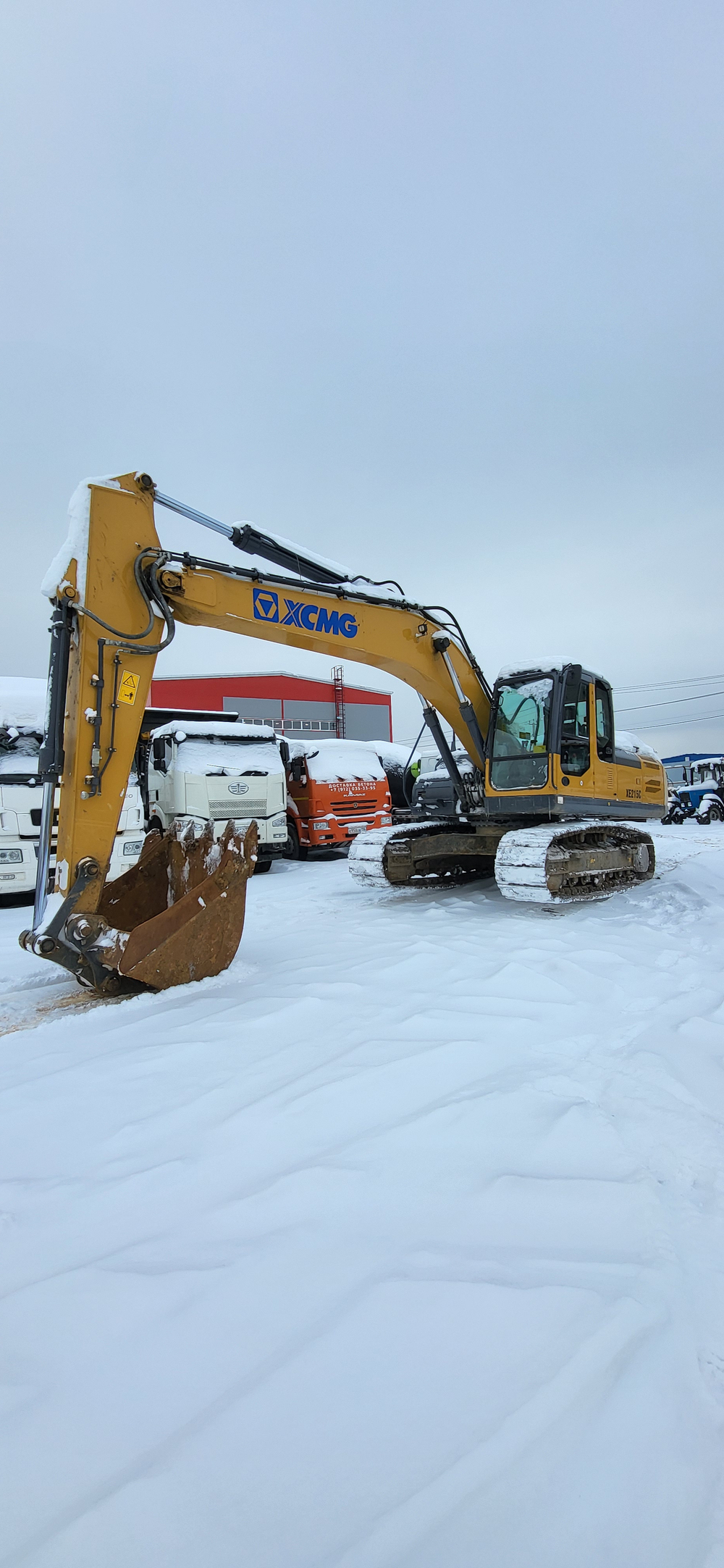 XCMG XE215 Экскаватор XE215C (Дизельный, 6,5 л, 175 л.с., АТ)