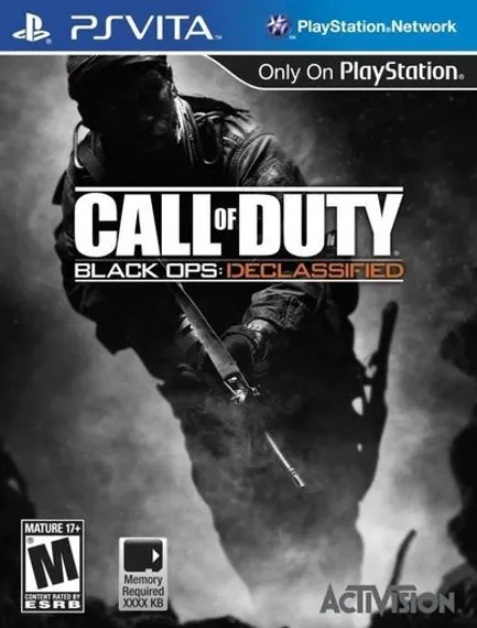 PS VITA Call of Duty Black Ops Declassified PCSE-00232 (Полностью на русском языке) Б/У