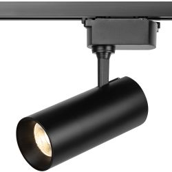 Трековый светильник однофазный ЭРА TR5-2040 BK светодиодный 20Вт 4000К черный | Однофазные светильники LED