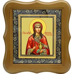 Анастасия Узорешительница Римляныня Иллирийская великомученица. Икона на холсте.