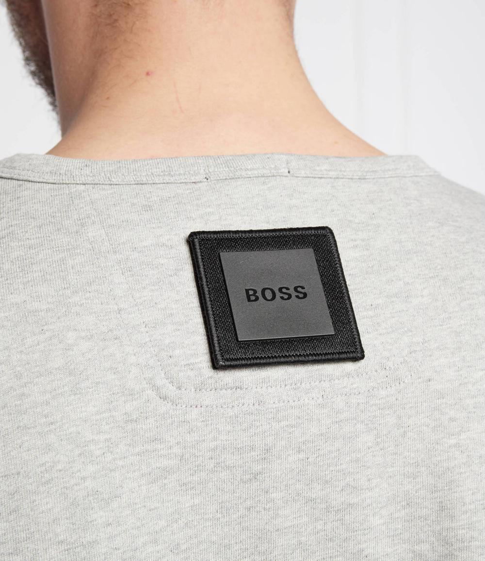 тощие tovel lotus BOSS GREEN - серый(50462903)