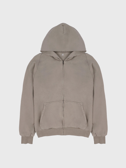 Худи на молнии Yeezy x Gap H14 Unreleased Light Grey