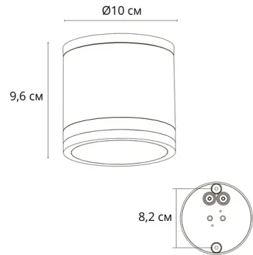 Накладной уличный светильник 1*GX53 A1910PF-1BK чёрный Nunki Arte Lamp