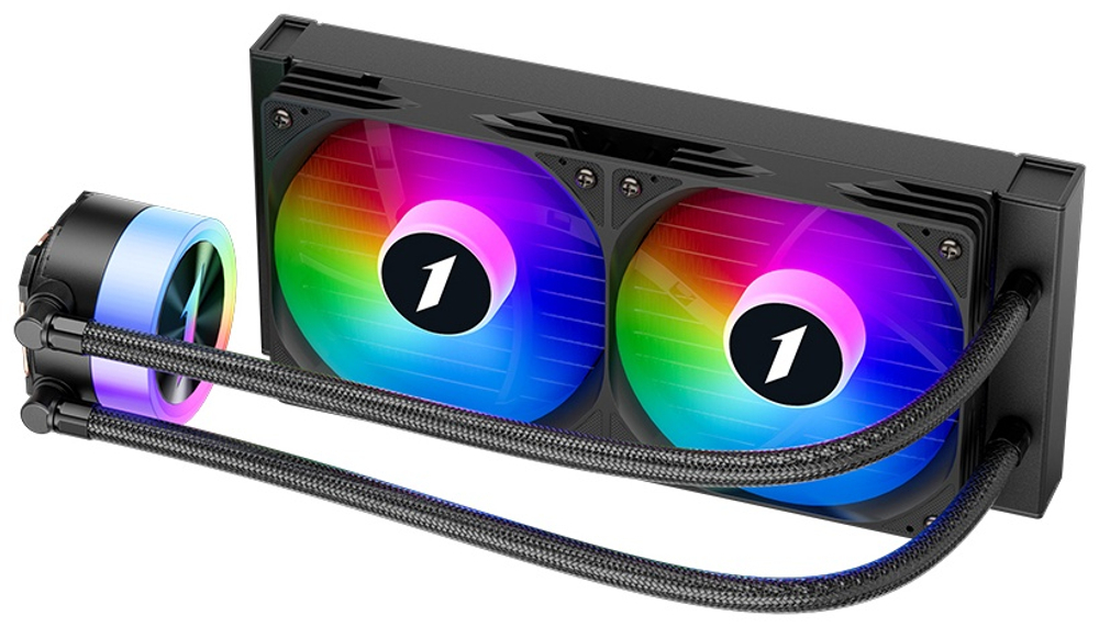 Кулер 1STPLAYER TS1-240-BK черный