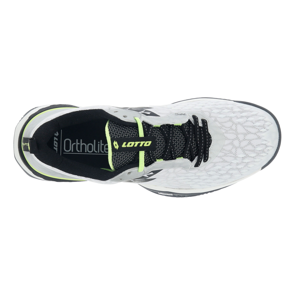 Мужские теннисные кроссовки Lotto Raptor Hyperpulse 100 Clay Court Shoe Men - Lightgrey, Black