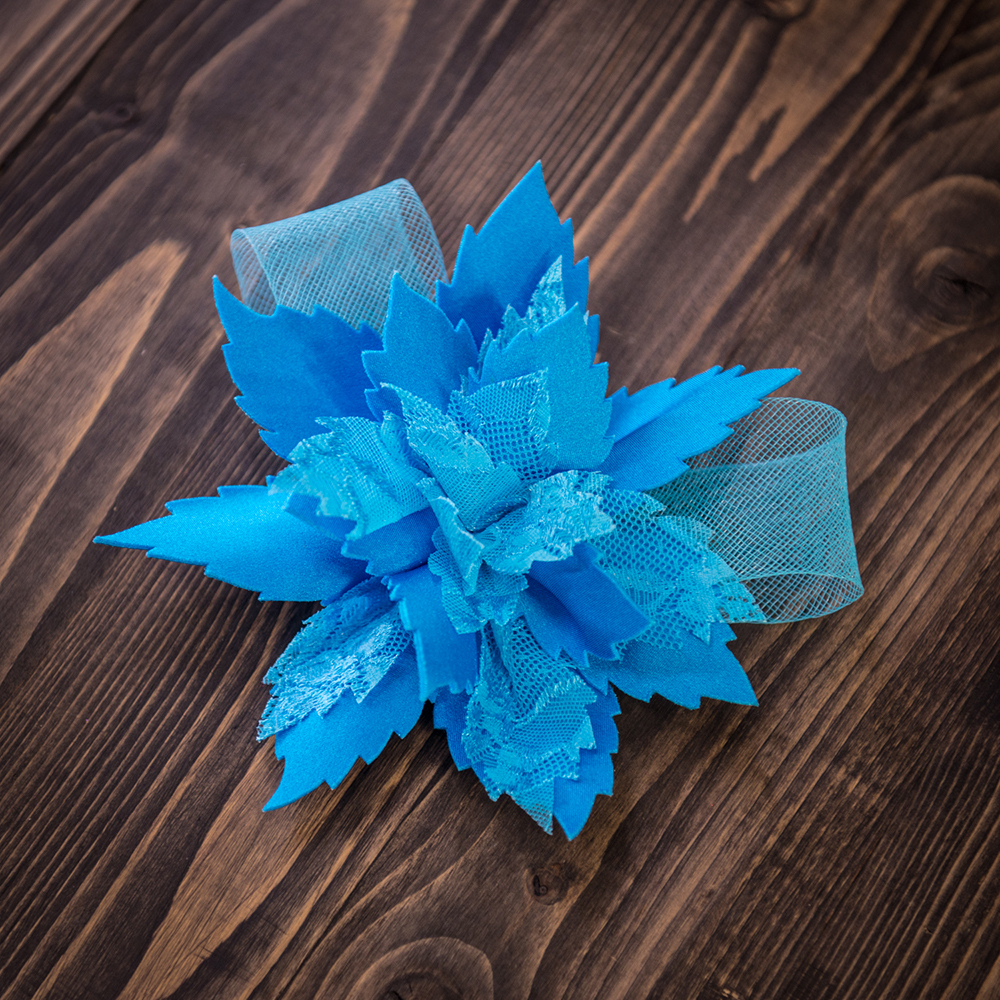 цветок из ткани