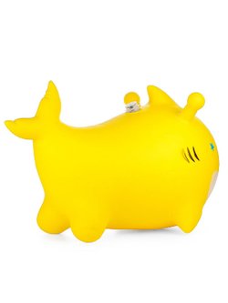 Прыгун надувной Акуленок (желтый цвет)