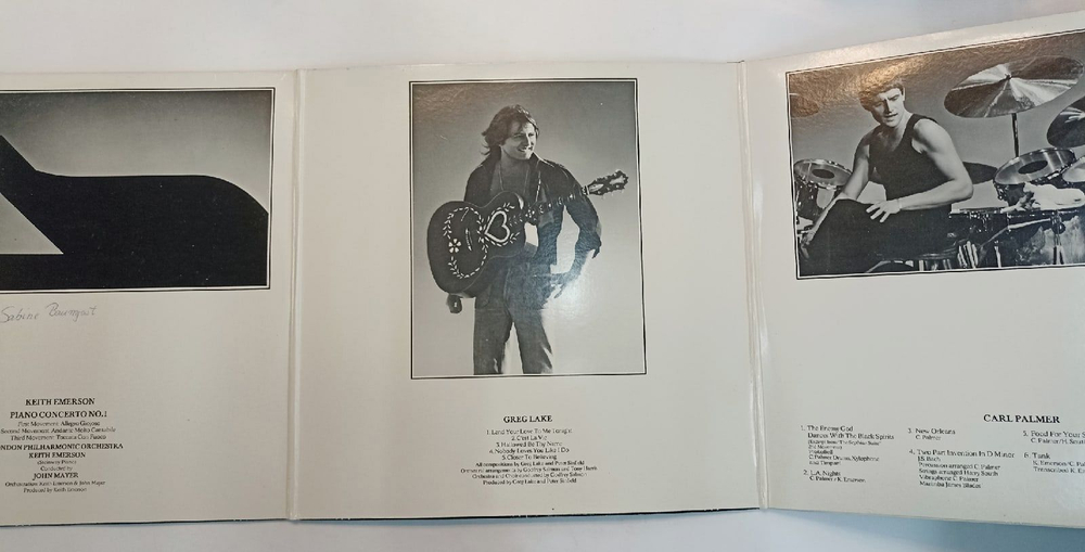 Винтажная виниловая пластинка Emerson Lake and Palmer Works (Volume 1) (Canada 1977)