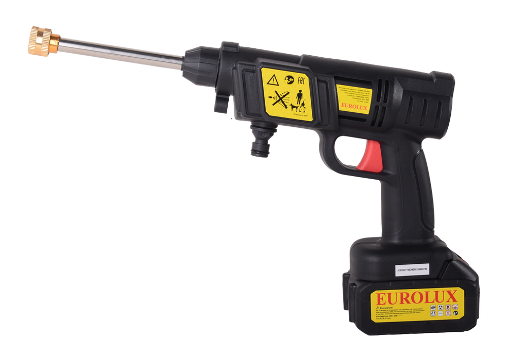 Мойка аккумуляторная M-20Li Eurolux (с 1 АКБ и ЗУ в комплекте)