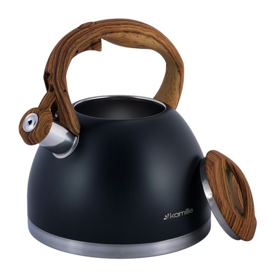 Чайник 2,7 л. из нержавеющей стали со свистком Kamille KM-1087