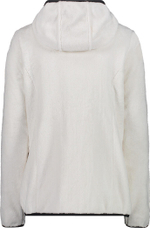 Толстовка флисовая CMP Women's Jacket Fix Hood Jacket, артикул 38P1546, цвет B.GESSO-ANTRACITE (03XH)