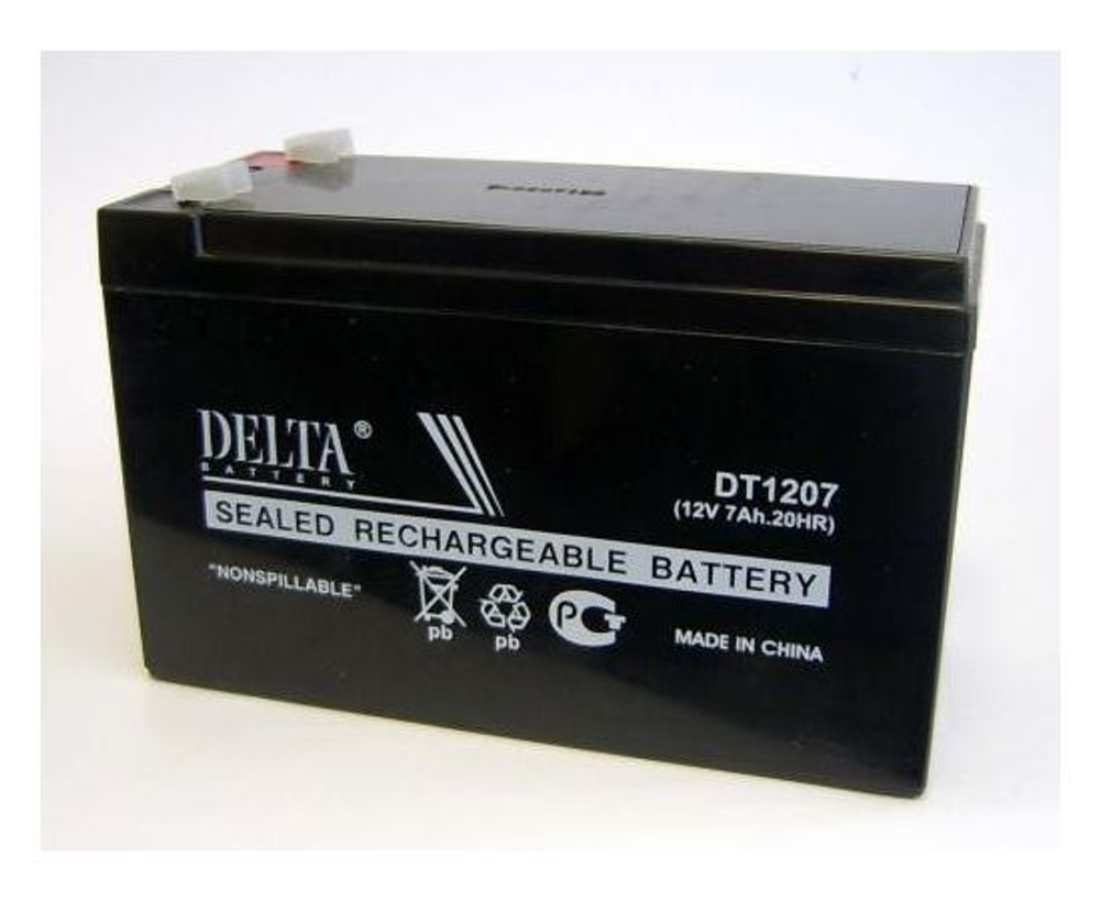 Батарея аккумуляторная 12V/7.0Ah Delta DT 1207