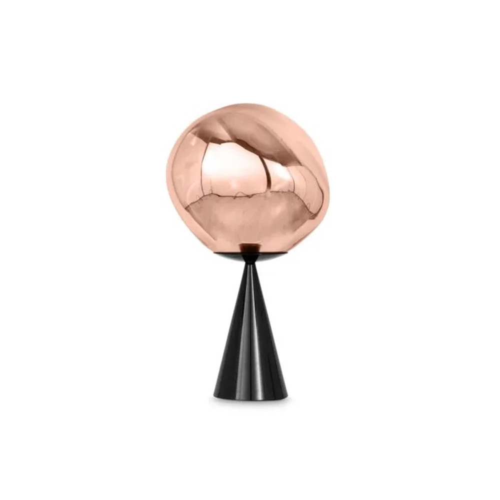 Настольная лампа Melt Cone Fat copper