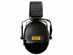 Наушники активные Sordin (MSA) Supreme Pro-X Slim, чёрные (SOR74302-X/L-02-S)