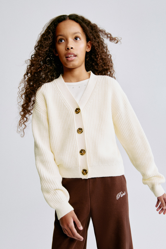 H&M темно-синий, кремовый