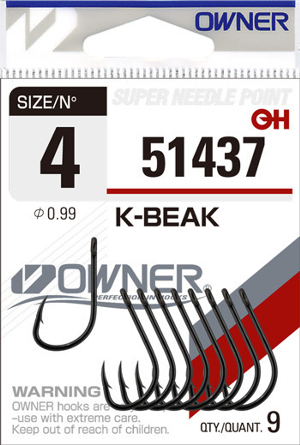 Крючок Owner 51437 №02