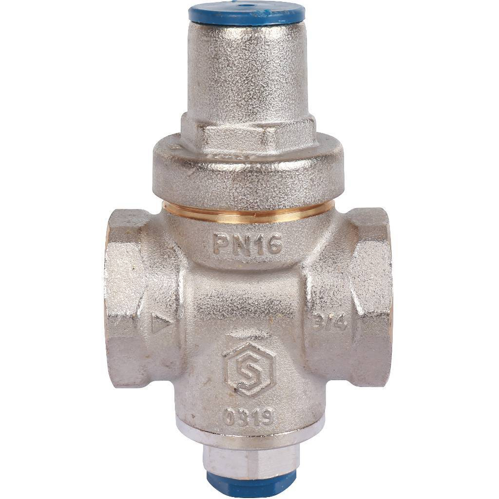 Редуктор давления поршневой с выходом для манометра   3/4"