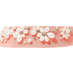 Шелковый кокошник с жемчугом