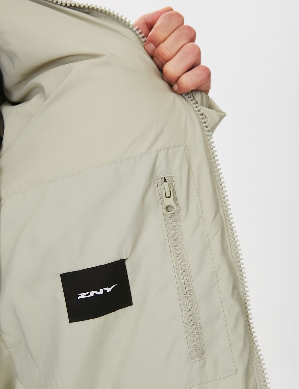 Пуховик ZNY Basic Хаки