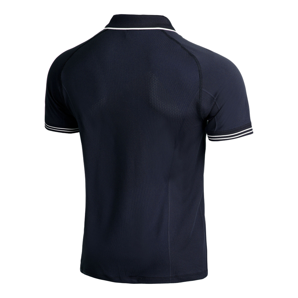 Мужское теннисное поло Wilson Players Seamless Polo Men - Blue