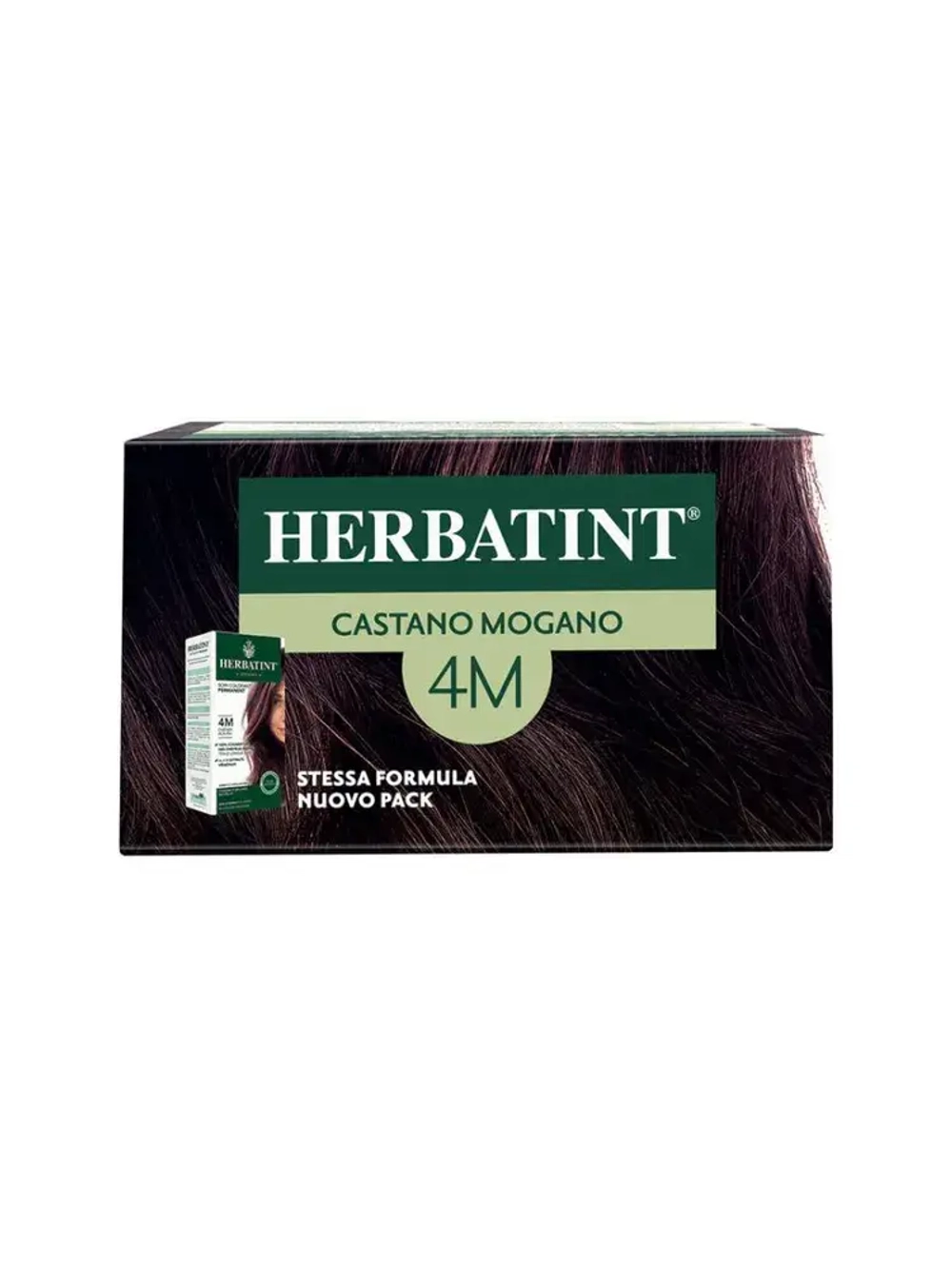 4M МАХАГОН КАШТАН - гель-краска для волос HERBATINT, 170 мл / из Европы /