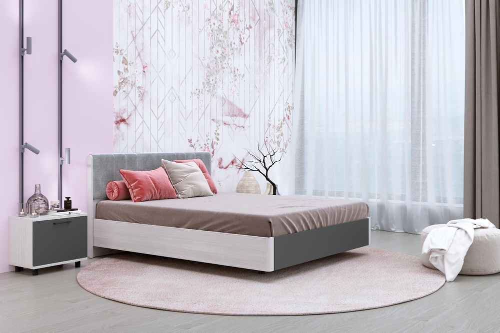 Кровать Грейс КР-5013-В (1,6*2,0)