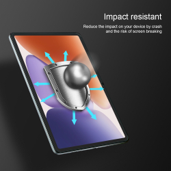 Антибликовое закаленное стекло от Nillkin для планшета Xiaomi Pad 7 и 7 Pro, толщина 0,3мм, серия Anti-Explosion Glass Screen Protector