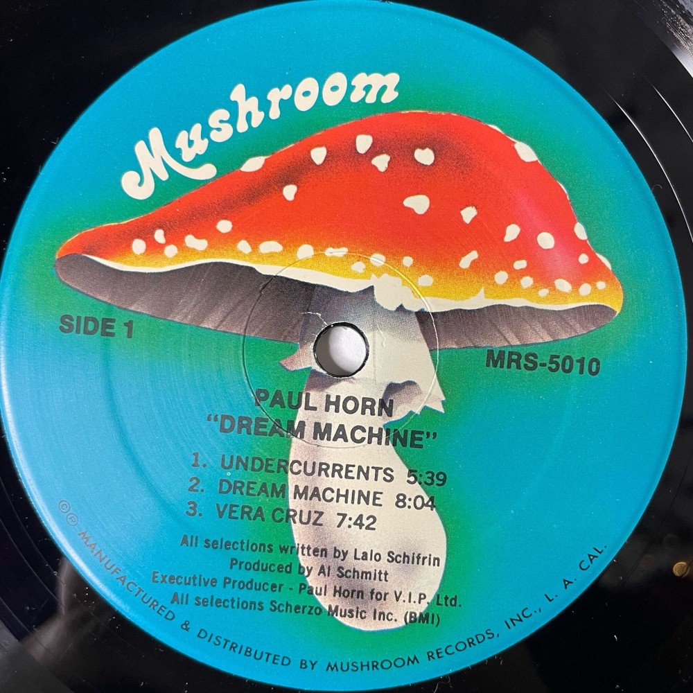 Винтажная виниловая пластинка LP Paul Horn Dream Machine (USA 1978)
