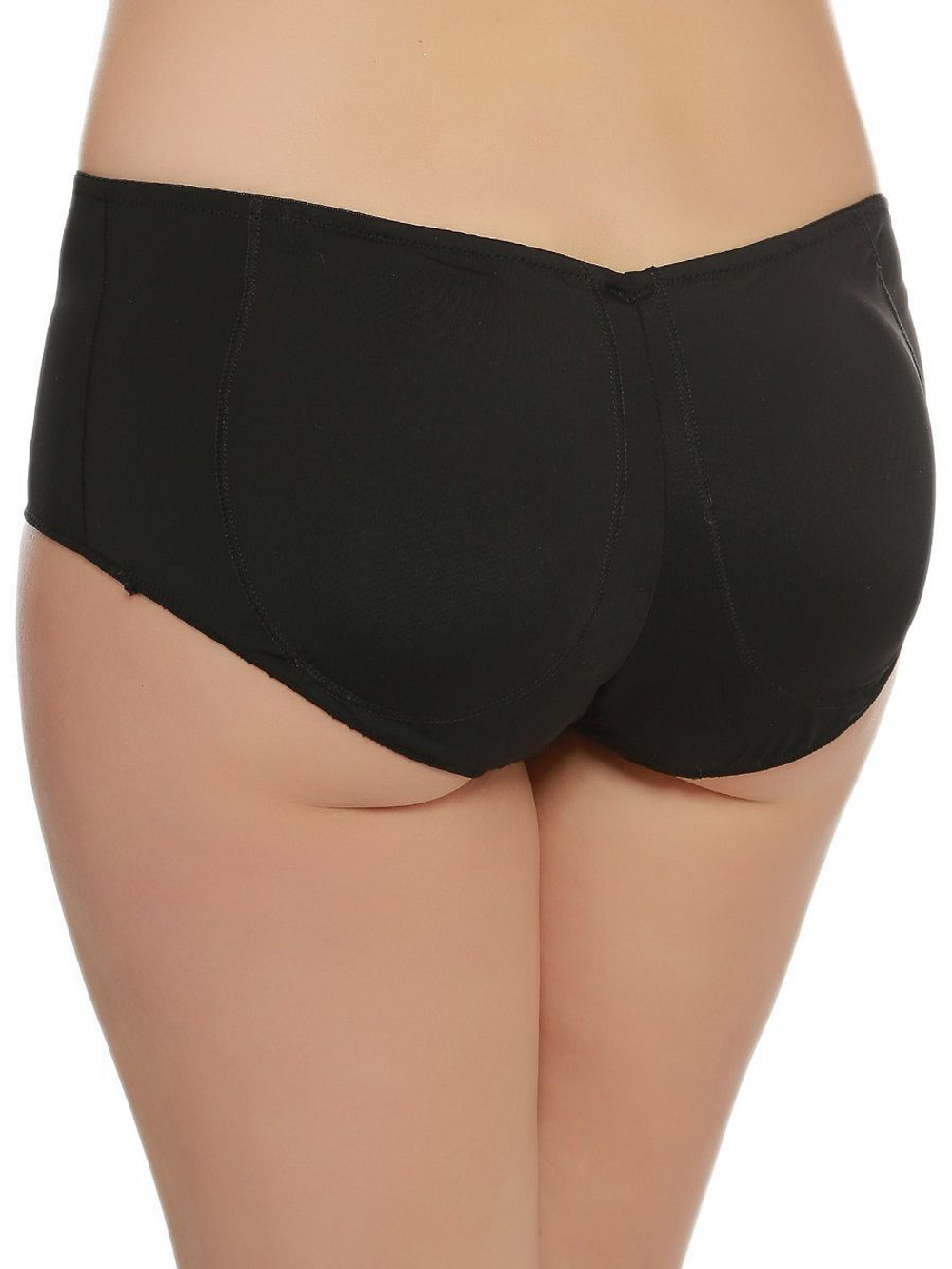 Корректирующие пуш-ап трусики (Размер: L) (Цвет: черный)