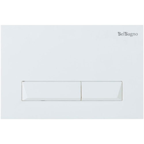 Клавиша смыва BelBagno Marmi BB009-MR-BIANCO Белая